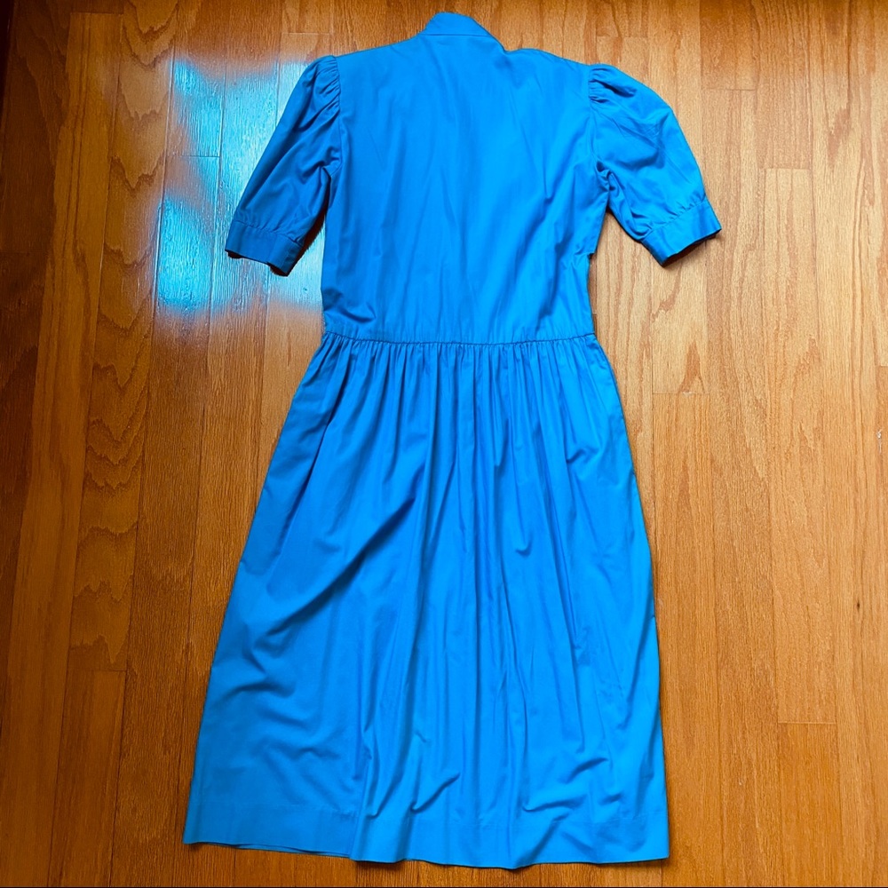 Vintage 70’s Albert Nipon Classic Cotton Dress - image 3